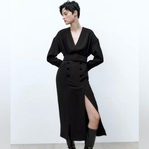 Zara belted dress